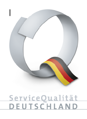Logo ServiceQualität Deutschland, Stufe 1
